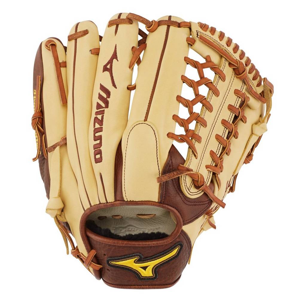 Mizuno Classic Pro Soft Outfield 12.75" Férfi Kesztyű Khaki IZM356027